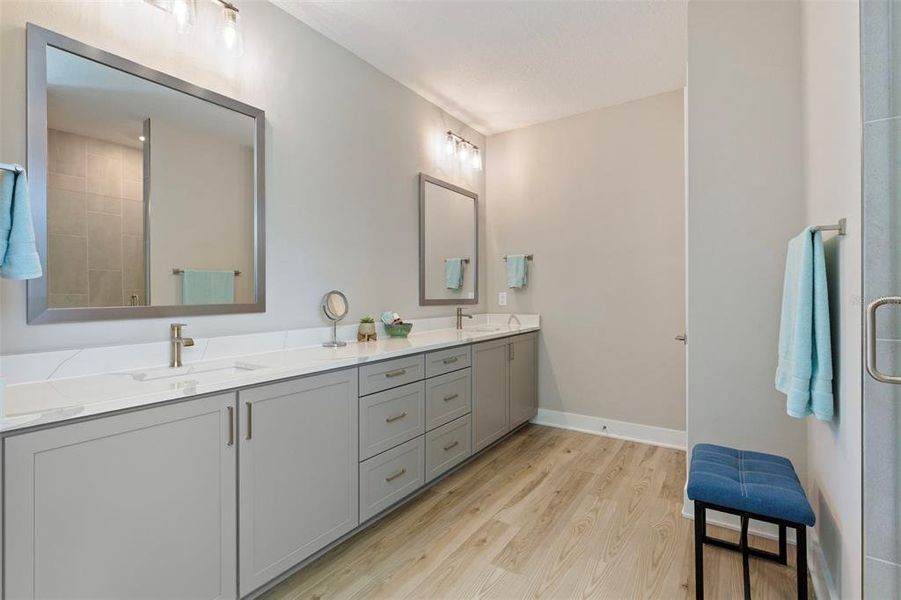 Furnished interior view inside a new home in Bella Terra, Hudson (Image 24). Furnished interior view inside a new home in Bella Terra, Hudson (Image 24).