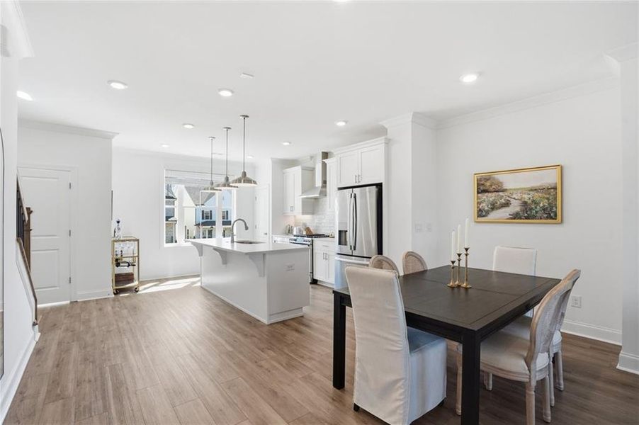 Furnished interior view inside a new home in , Cumming (Image 19).