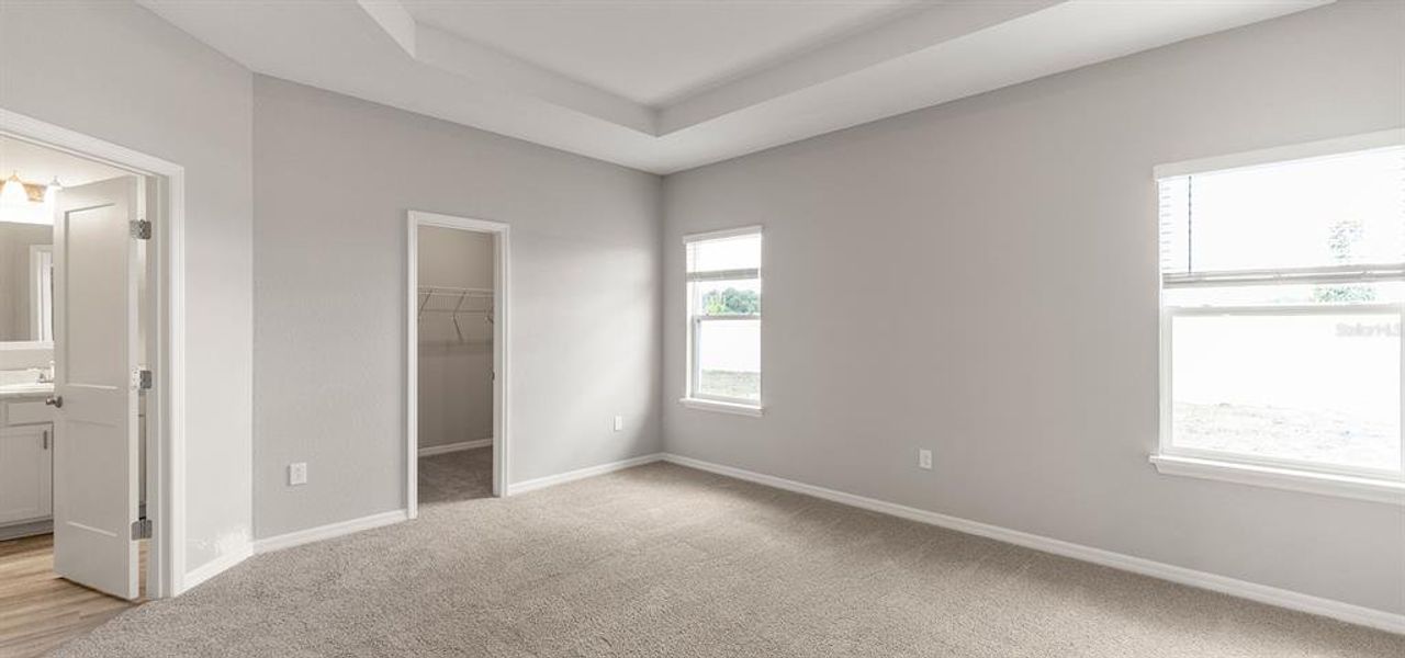 Spacious, unfurnished interior of a new home in Estates at Hickory Cove - Single-Family Homes, St. Cloud (Image 17). Spacious, unfurnished interior of a new home in Estates at Hickory Cove - Single-Family Homes, St. Cloud (Image 17).