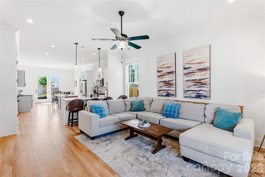 Furnished interior view inside a new home in , Belmont (Image 5).