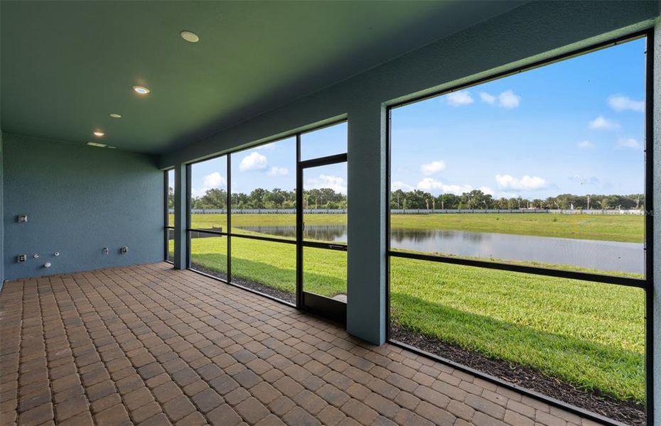 Exterior details and patio area of a home in Reagan Landing, Bradenton (Image 3). Exterior details and patio area of a home in Reagan Landing, Bradenton (Image 3).