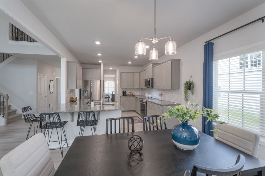 Representative furnished interior of a home built from the 3320 by Adams Homes in Falls of the Cape, Lillington (Image 12).