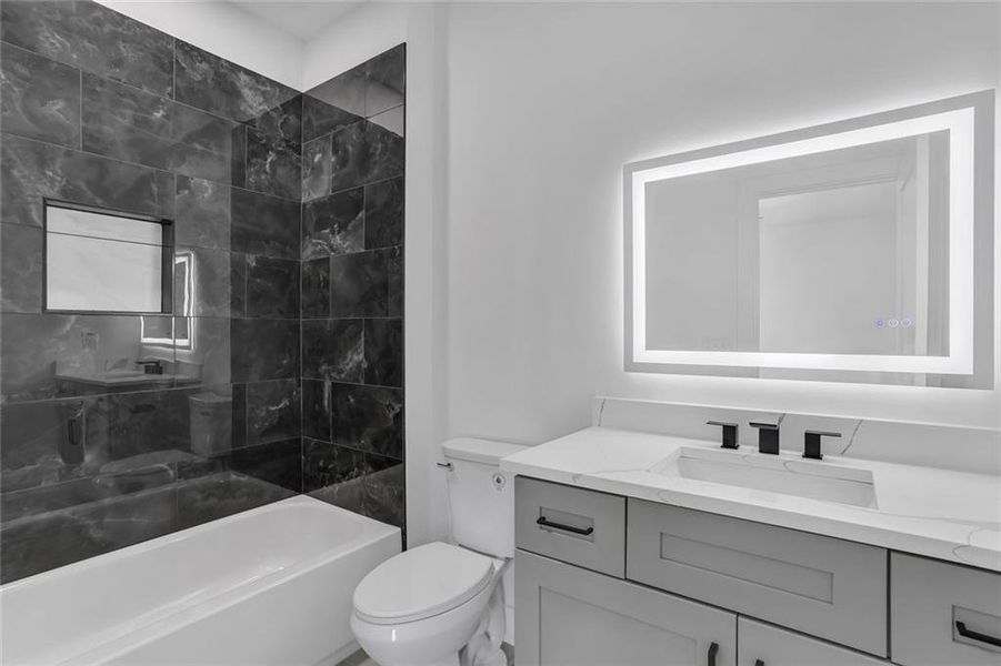 Furnished interior view inside a new home in , Loganville (Image 13).