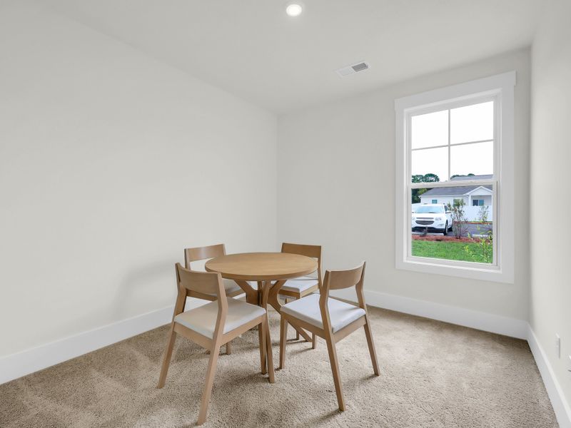 Representative furnished interior of a home built from the Courtland II by Great Southern Homes in Westwood Reserve, Conway (Image 9).