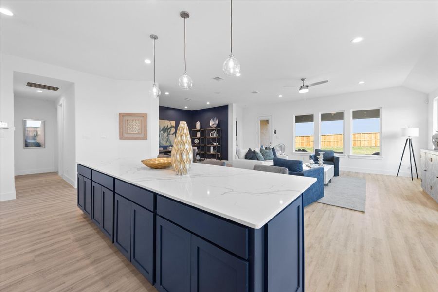 Furnished interior view inside a new home in River Ranch Estates, Dayton (Image 16).
