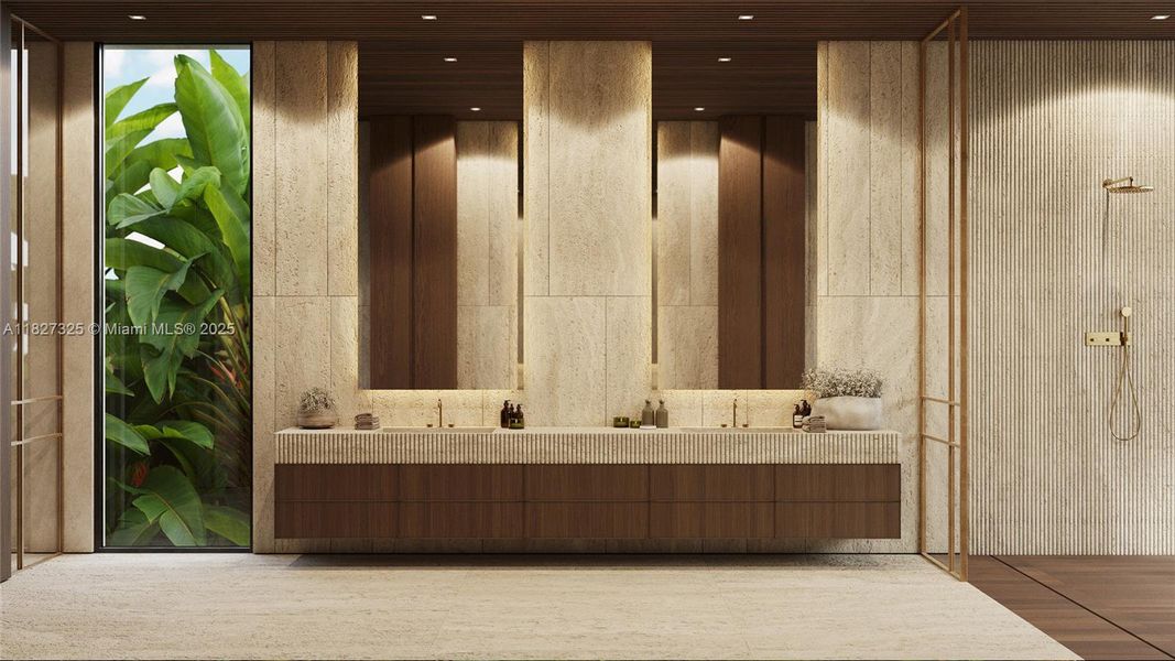 Furnished interior view inside a new home in , Southwest Ranches (Image 8).