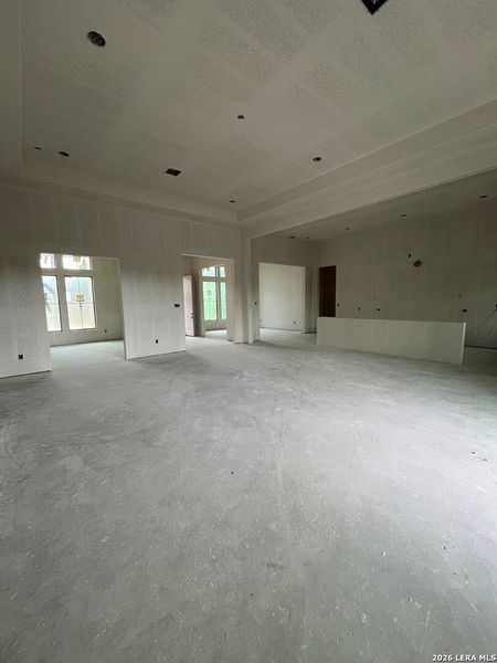In-progress construction of a new home in , Canyon Lake, TX (Image 29).