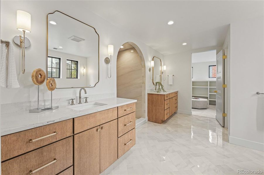 Furnished interior view inside a new home in , Denver (Image 29). Furnished interior view inside a new home in , Denver (Image 29).