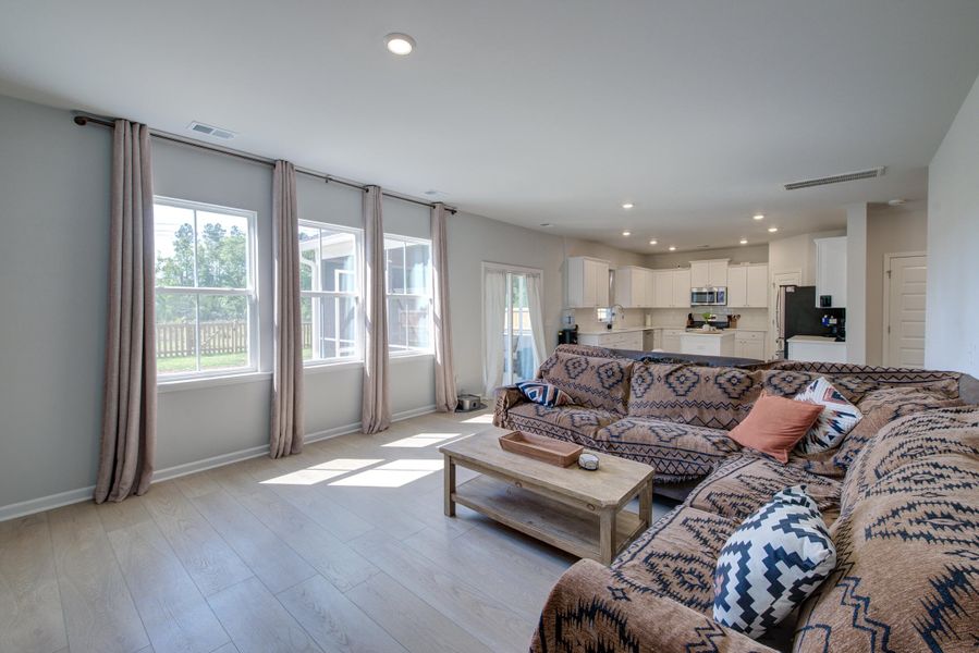 Furnished interior view inside a new home in Heron's Walk at Summers Corner, Summerville (Image 40).