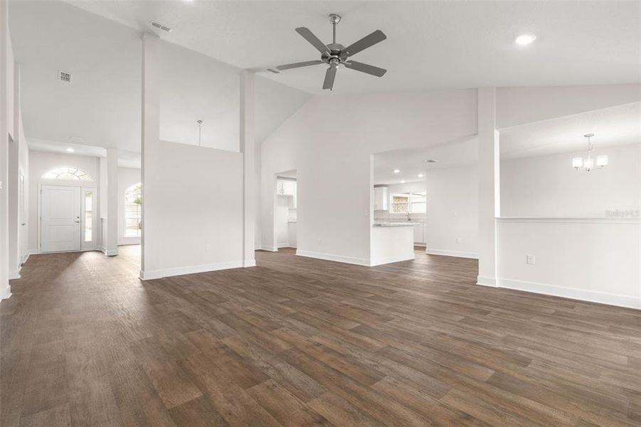 Spacious, unfurnished interior of a new home in Palm Coast, Palm Coast (Image 22). Spacious, unfurnished interior of a new home in Palm Coast, Palm Coast (Image 22).