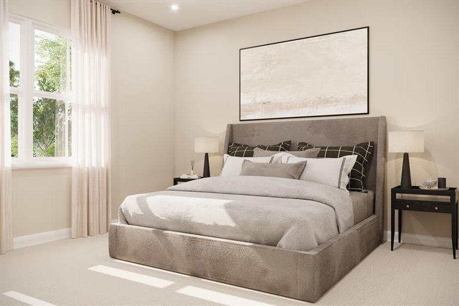 Representative furnished interior of a home built from the Avon by Ryan Homes in Middle Creek Village, Bolivia (Image 4). Representative furnished interior of a home built from the Avon by Ryan Homes in Middle Creek Village, Bolivia (Image 4).