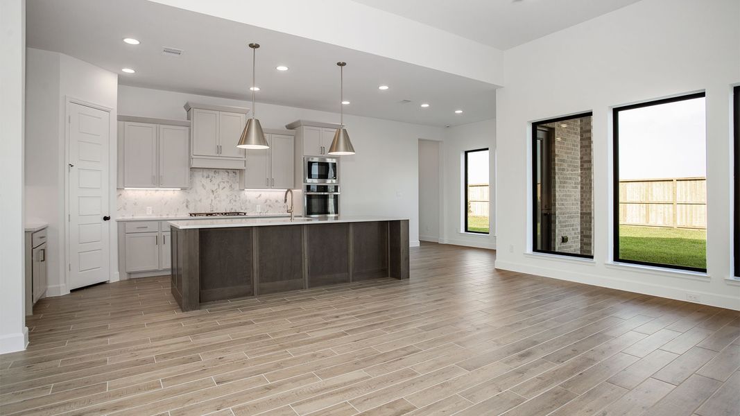 Furnished interior view inside a new home in Legacy Prairie at Katy Court, Katy (Image 4).