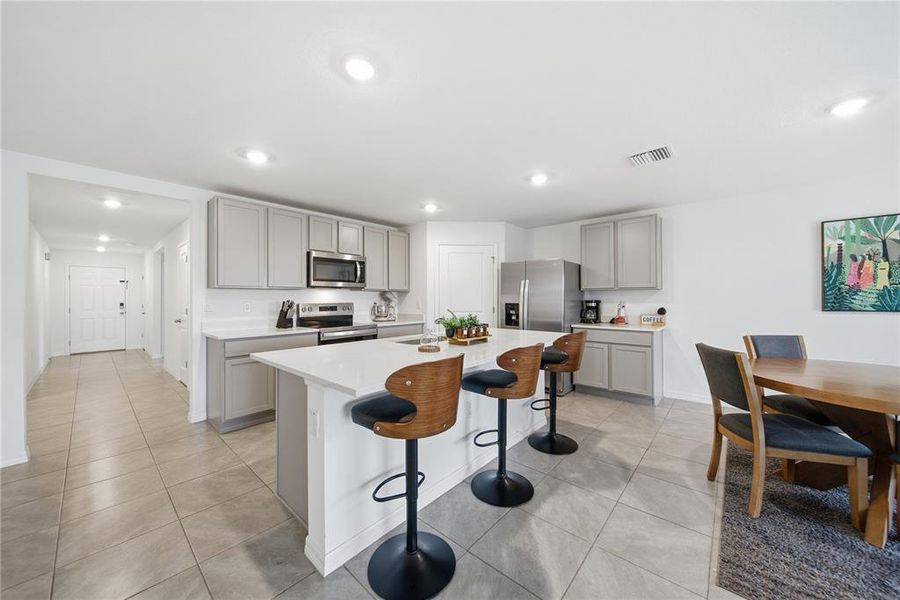Furnished interior view inside a new home in Berry Bay, Wimauma (Image 6).
