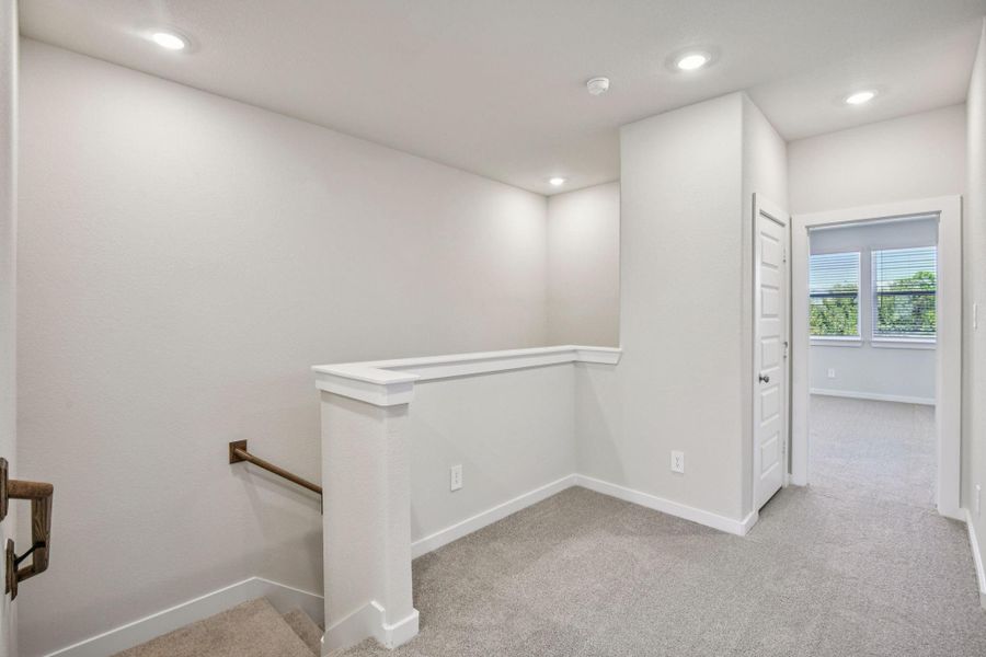 Photo is not of the actual home, but is an inspirational photo of builder’s model home and may depict options, furnishings, and/or decorator features that are not included