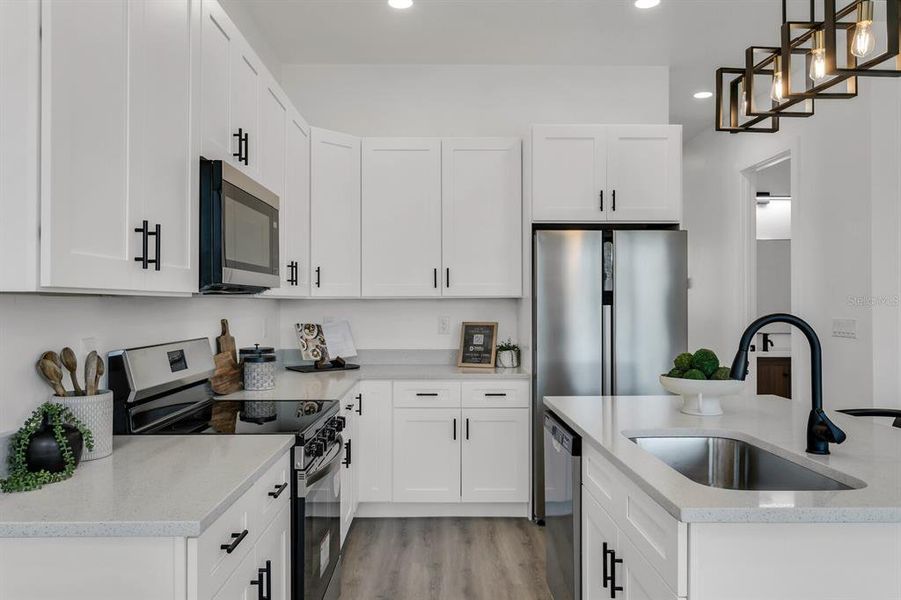 Furnished interior view inside a new home in , Tampa (Image 10).