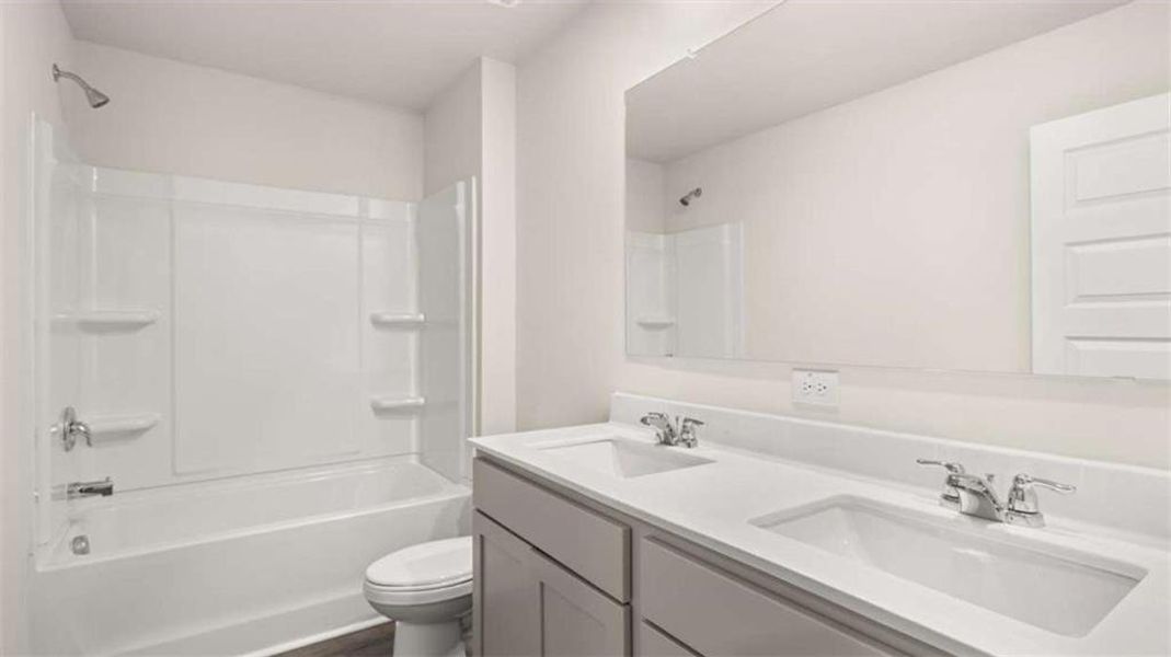 Furnished interior view inside a new home in , Locust Grove (Image 9).