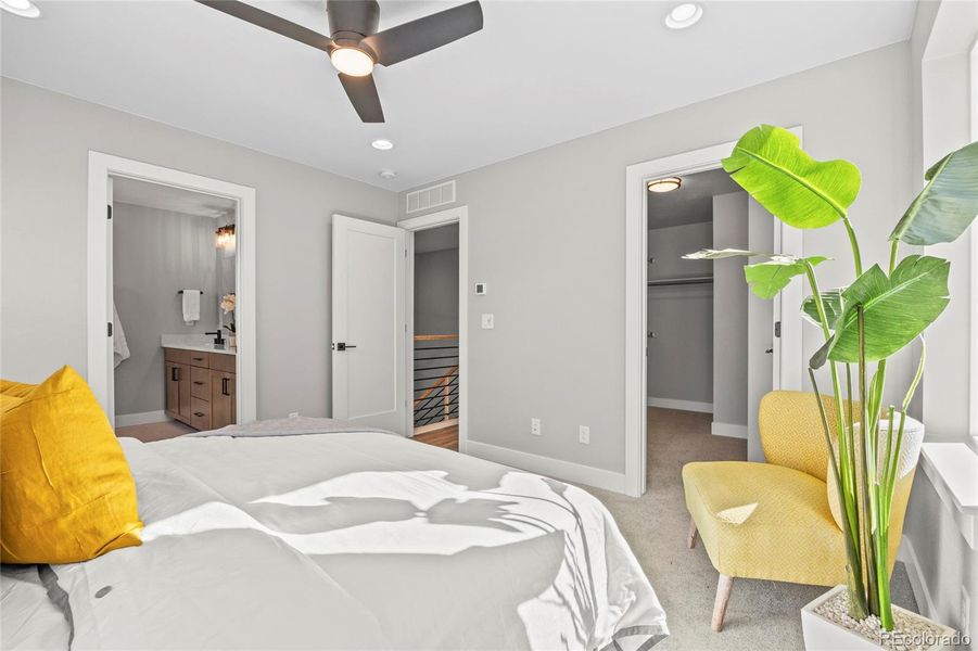 Furnished interior view inside a new home in , Denver (Image 19).