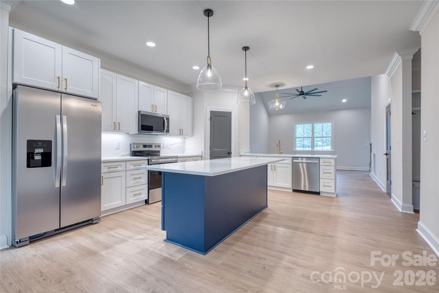 Furnished interior view inside a new home in , Catawba (Image 5).