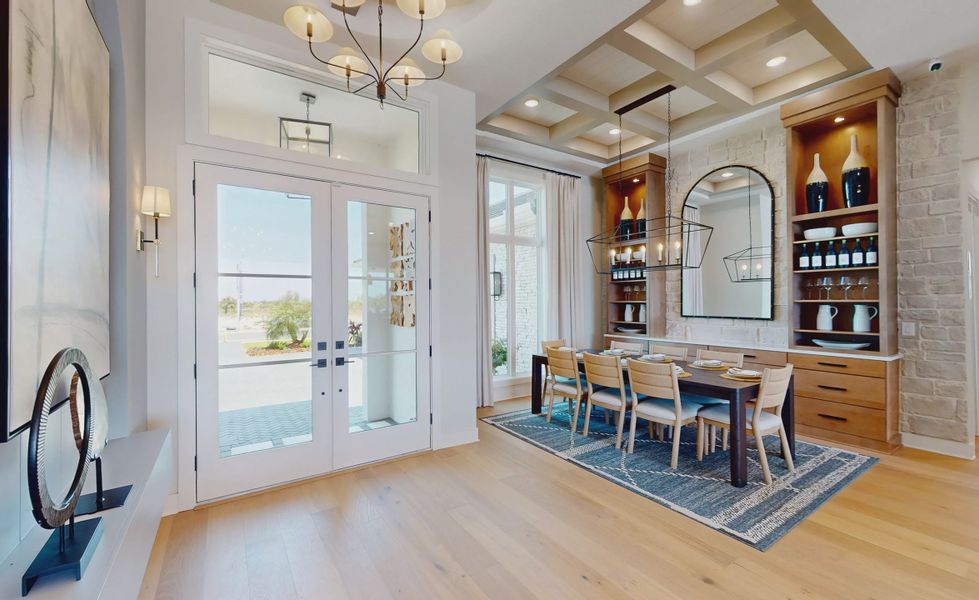 Furnished interior view inside a new home in Palmera, Venice (Image 20).