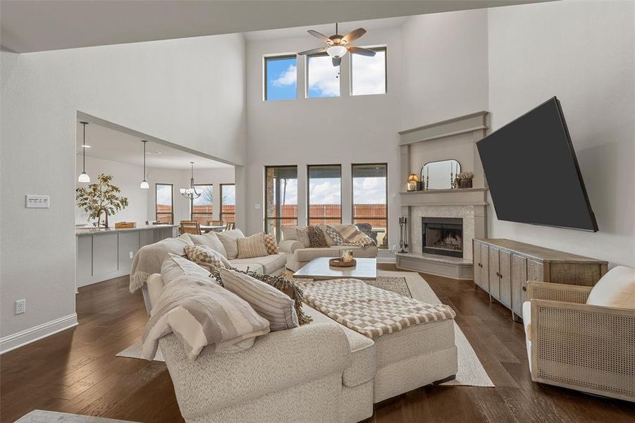 Furnished interior view inside a new home in , Waco (Image 20).