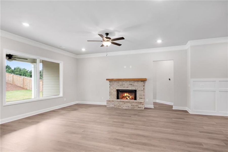 Spacious, unfurnished interior of a new home in Hidden Fields, Hoschton (Image 14).