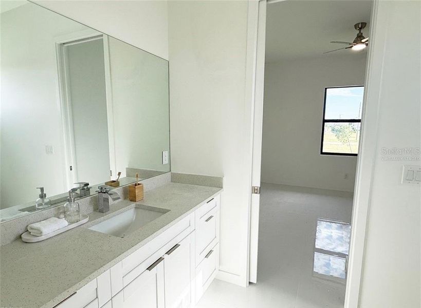 Furnished interior view inside a new home in , Cape Coral (Image 15).