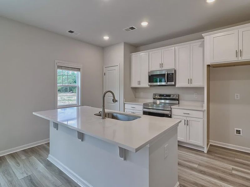 Furnished interior view inside a new home in Amber Hill, West Columbia (Image 3).