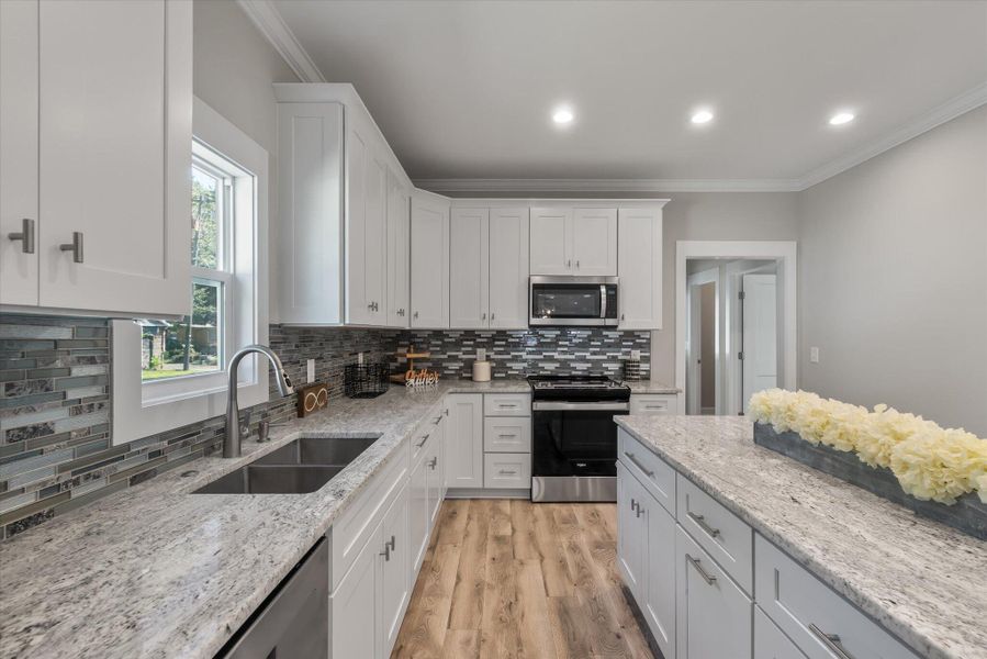 Furnished interior view inside a new home in , North Charleston (Image 7).