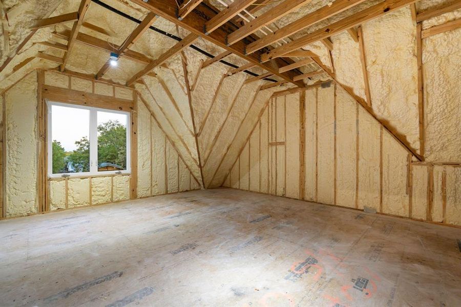 In-progress construction of a new home in , Dallas, TX (Image 40).