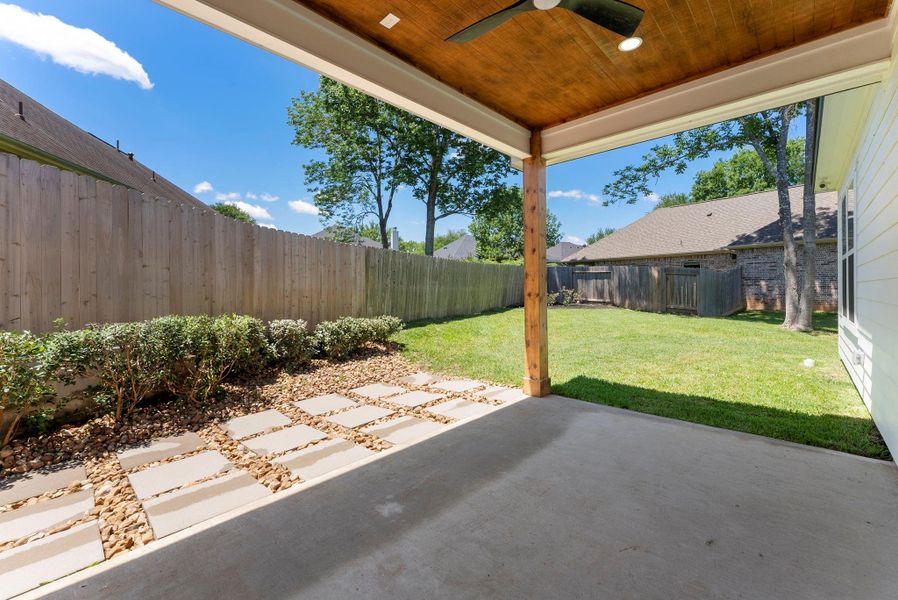 Exterior details and patio area of a home in , Montgomery (Image 28).