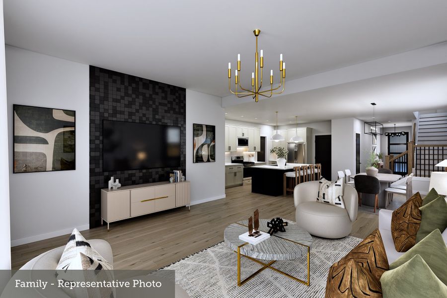 The New Braunfels - Family Room