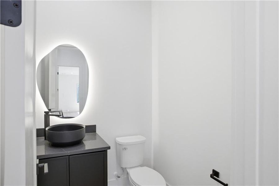 Furnished interior view inside a new home in , Duluth (Image 48).