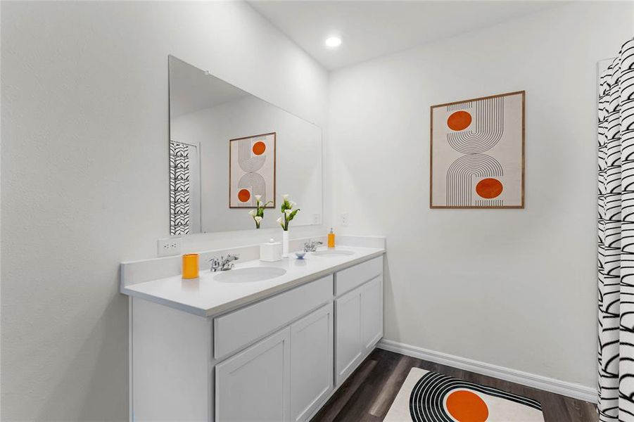 Furnished interior view inside a new home in Crossroads at Kelly Park, Apopka (Image 6).