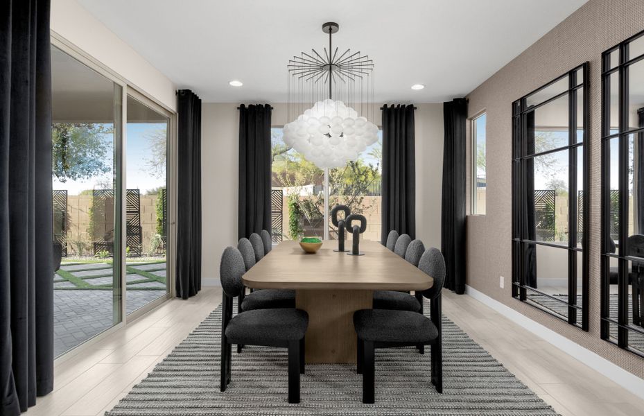 Representative furnished interior of a home built from the Refuge by Del Webb in Sun City Anthem at Merrill Ranch, Florence (Image 11).