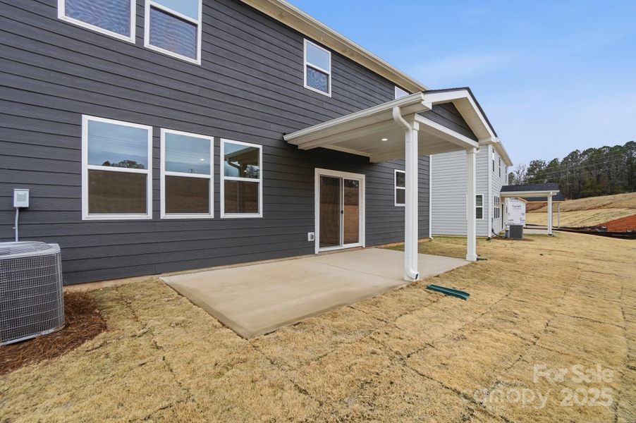 Exterior details and patio area of a home in Wilson Creek, Indian Land (Image 24).