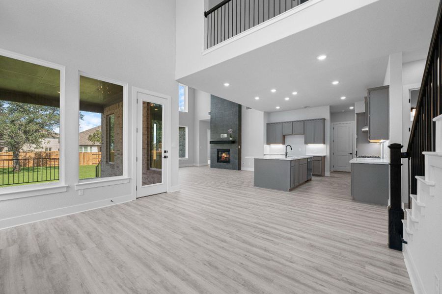 From Family Room to Open Concept Kitchen