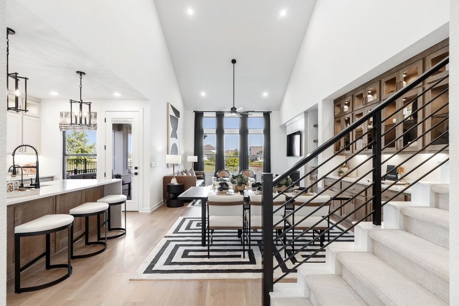 Representative Kitchen/Family Room - some options shown Representative Kitchen/Family Room - some options shown