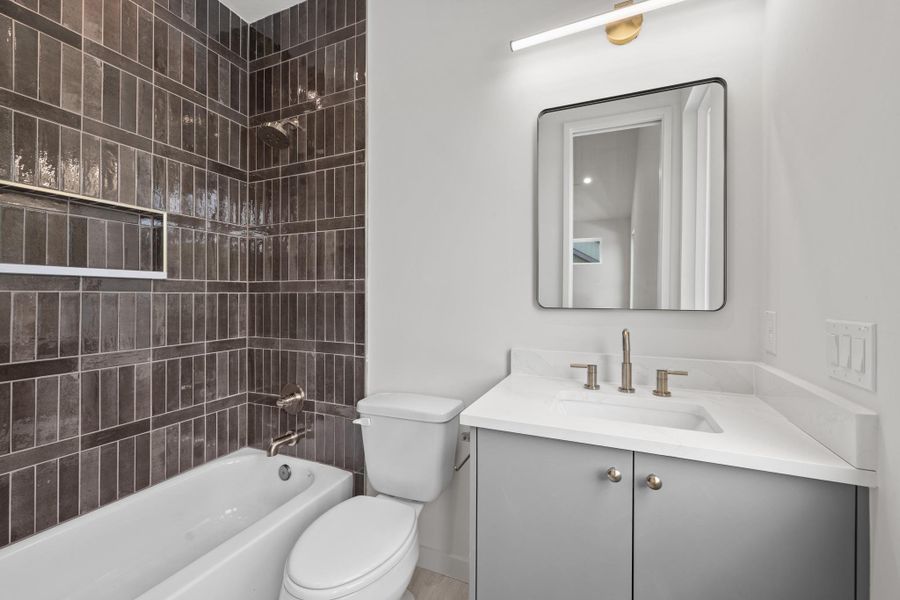 Furnished interior view inside a new home in , Austin (Image 8).