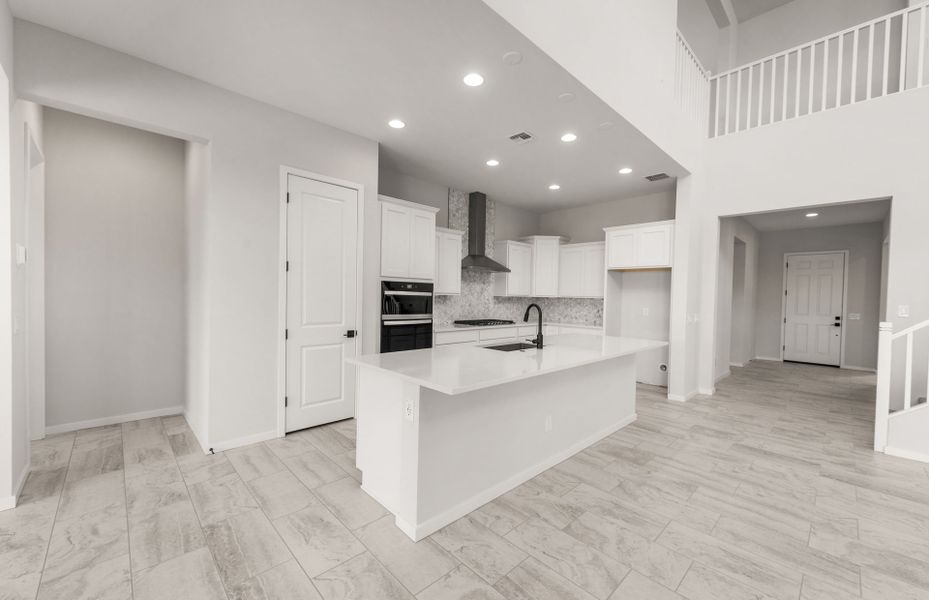 Furnished interior view inside a new home in Legado West, Queen Creek (Image 12).