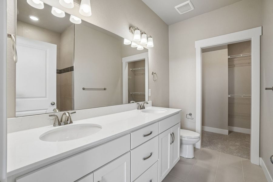 Representative furnished interior of a home built from the The Telluride by Landmark Homes in Wilder at Timnath Ranch, Timnath (Image 9).