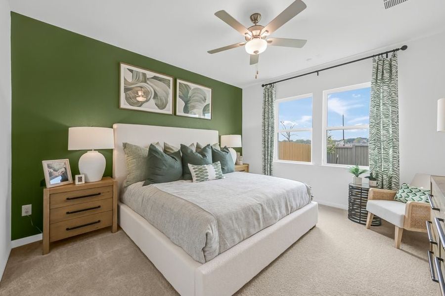 Furnished interior view inside a new home in Lisso, Pflugerville (Image 4).