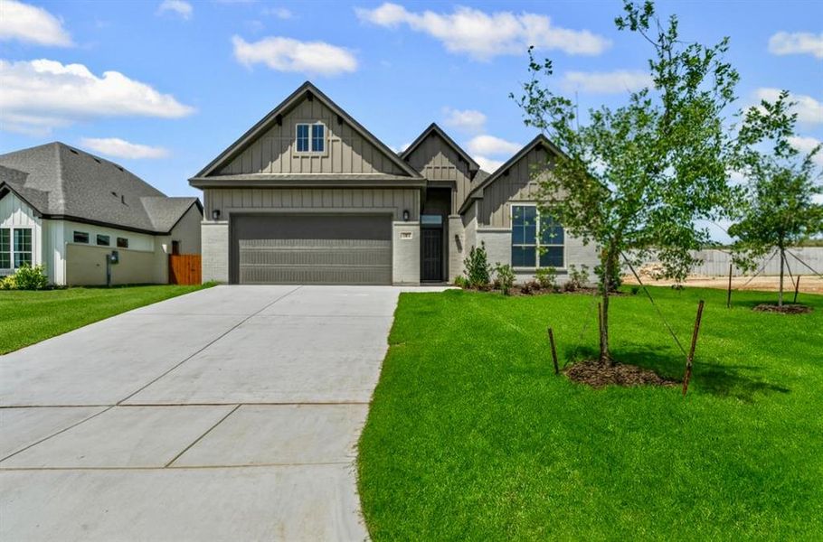 Front exterior of a new home in , Glen Rose, TX, highlighting curb appeal (Image 1). Front exterior of a new home in , Glen Rose, TX, highlighting curb appeal (Image 1).