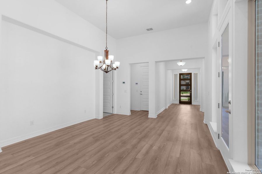 Spacious, unfurnished interior of a new home in Ranches at Creekside, Boerne (Image 32). Spacious, unfurnished interior of a new home in Ranches at Creekside, Boerne (Image 32).
