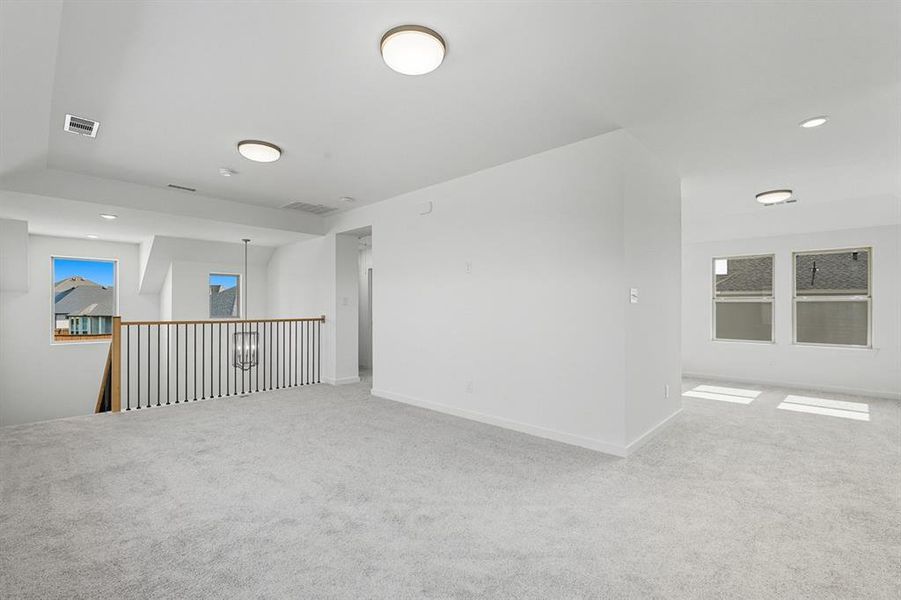 Spacious, unfurnished interior of a new home in Waterscape: 40ft. lots, Royse City (Image 18). Spacious, unfurnished interior of a new home in Waterscape: 40ft. lots, Royse City (Image 18).