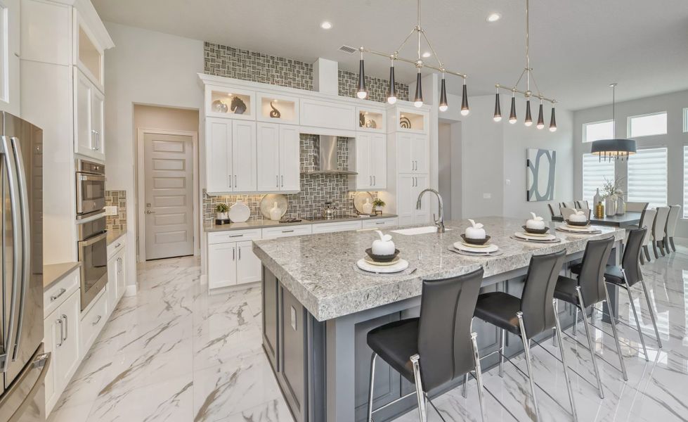 Furnished interior view inside a new home in Westlake Single Family, Ormond Beach (Image 13).