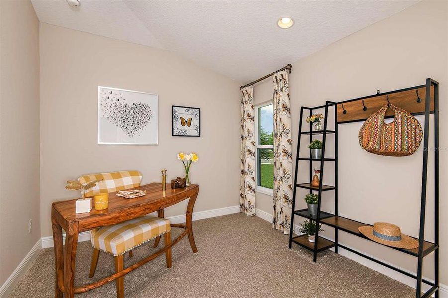 Furnished interior view inside a new home in Crosswind Point, Parrish (Image 8).