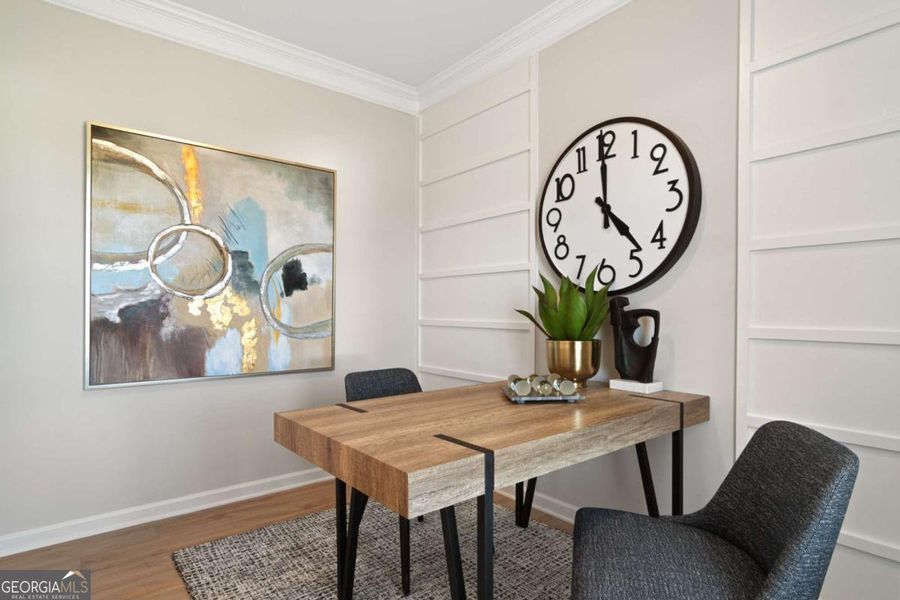 Furnished interior view inside a new home in Avalon, Perry (Image 37). Furnished interior view inside a new home in Avalon, Perry (Image 37).