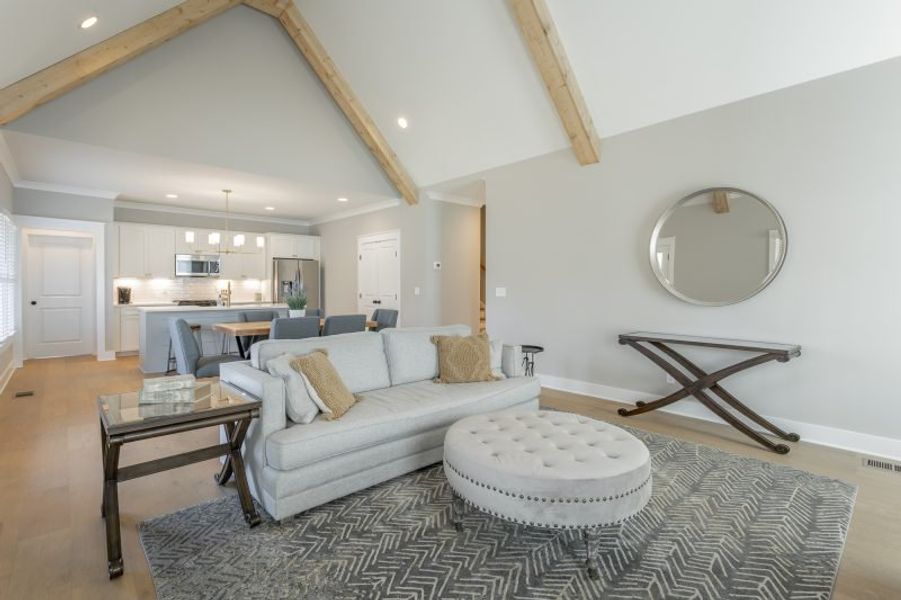 Representative furnished interior of a home built from the Autumnbrook A by Riverstone Construction, LLC in Faith View, Ooltewah (Image 52).