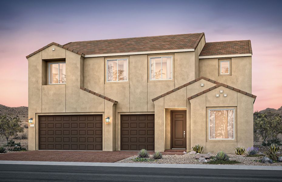 Representative exterior photo of a completed home built from the Novara by Pulte Homes in Upper Canyon, Phoenix, AZ (Image 2). Representative exterior photo of a completed home built from the Novara by Pulte Homes in Upper Canyon, Phoenix, AZ (Image 2).