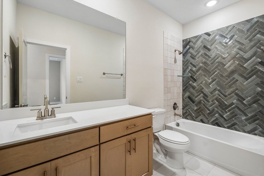 Representative furnished interior of a home built from the Park Place by Landon Homes in Fields - East Village, Frisco (Image 17). Representative furnished interior of a home built from the Park Place by Landon Homes in Fields - East Village, Frisco (Image 17).